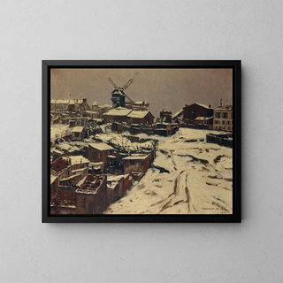 Georges ChenardHuch - Montmartre effet de neige.webp