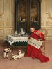 Giochi di gatti - Georges Croegaert — vista dell’opera