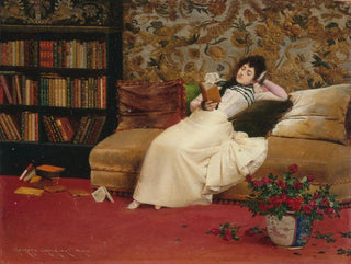 La Lettura - Georges Croegaert — vista dell’opera