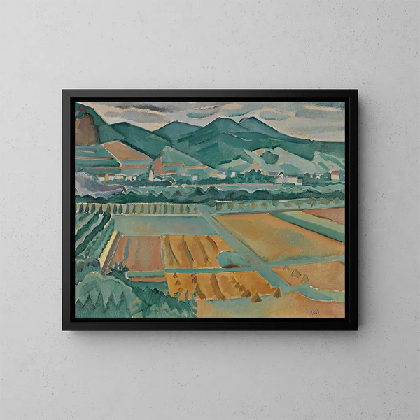 Paesaggio nel sud della Francia - Georges Kars — quadro incorniciato alla parete