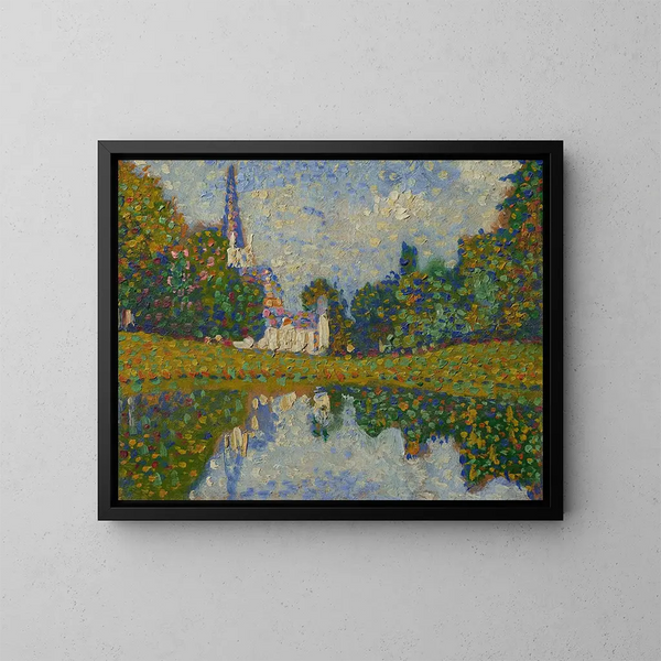 Dadizele - Georges Lemmen — quadro incorniciato alla parete