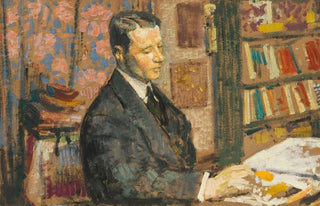 Georges Lemmen - Homme lisant.webp