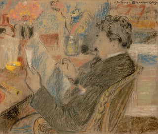 Georges Lemmen - Portrait of Jan Toorop.webp