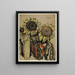 Girasoli - Georges Lemmen — quadro incorniciato alla parete
