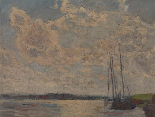 Vista sul Schelda - Georges Léon Ernest Buysse — vista dell’opera