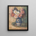 Nature morte di fiori - Georges Morren — quadro incorniciato alla parete
