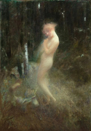 Georges Picard - A nymph and forest fairies.webp