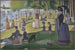 Un pomeriggio domenicale sull'Île de la Grande Jatte - Georges Seurat — vista dell’opera