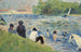Bagnanti Studio per Bagnanti ad Asnières - Georges Seurat — vista dell’opera