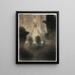 Café-concert - Georges Seurat — quadro incorniciato alla parete
