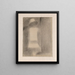 Bambino in bianco - Georges Seurat — quadro incorniciato alla parete