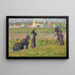 Figures dans un paysage - Georges Seurat — quadro incorniciato alla parete
