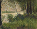 Bord de rivière herbeux - Georges Seurat — vista dell’opera