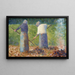 Faneurs a Montfermeil - Georges Seurat — quadro incorniciato alla parete