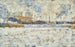 Inverno in periferia - Georges Seurat — vista dell’opera