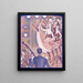 Le Chahut - Georges Seurat — quadro incorniciato alla parete