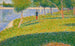Le Saint-Cyrien - Georges Seurat — vista dell’opera