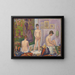 Le seduttrici insieme - Georges Seurat — quadro incorniciato alla parete