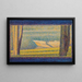 Bateaux amarrés et arbres - Georges Seurat — quadro incorniciato alla parete