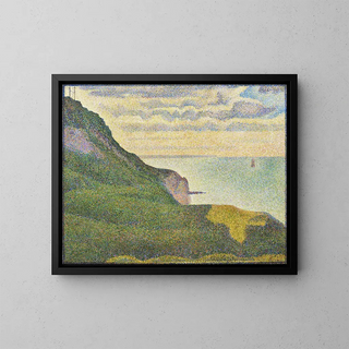 Georges Seurat - Seascape at PortenBessinNormandy.webp