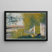 Il ponte a Bineau - Georges Seurat — quadro incorniciato alla parete