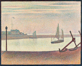 Georges Seurat - The Channel at Gravelines Evening.webp