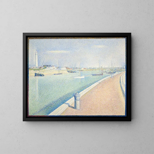 Le canal de Gravelines Petit Fort Philippe - Georges Seurat — quadro incorniciato alla parete