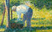 Il Giardiniere - Georges Seurat — vista dell’opera