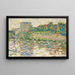 La Seine à Courbevoie - Georges Seurat — quadro incorniciato alla parete