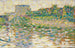 La Seine à Courbevoie - Georges Seurat — vista dell’opera