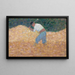 Il Cacciatore di pietre - Georges Seurat — quadro incorniciato alla parete