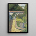 L'arrosoir Jardin au Raincy - Georges Seurat — quadro incorniciato alla parete