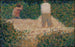 Due scalpellini - Georges Seurat — vista dell’opera