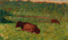 Vache dans un pré - Georges Seurat — vista dell’opera