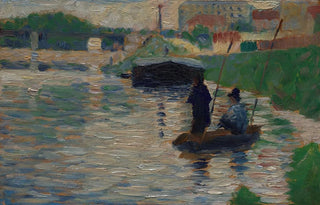 Georges Seurat - View of the Seine.webp