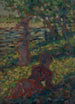 Femme dans un parc - Georges Seurat — vista dell’opera