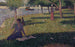 Studio per La Grande Jatte - Georges Seurat — vista dell’opera