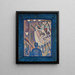 Studio per Il Chiasso Studio per Il Chiasso - Georges Seurat — quadro incorniciato alla parete
