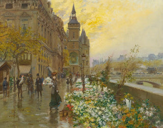 Georges Stein - The Flower Market.webp
