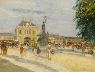 Georges Stein - The Station At Vichy.webp