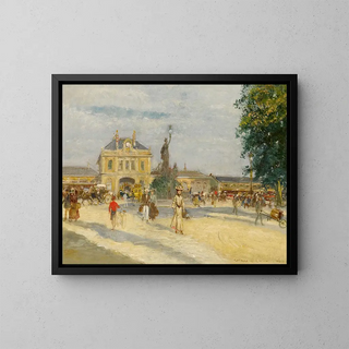 Georges Stein - The Station At Vichy.webp