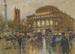 Teatro del Châtelet e Tour Saint-Jacques Parigi - Georges Stein — vista dell’opera