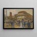 Teatro del Châtelet e Tour Saint-Jacques Parigi - Georges Stein — quadro incorniciato alla parete