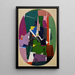 Fugue - Georges Valmier — quadro incorniciato alla parete