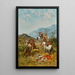 Une escarmouche - Georges Washington — quadro incorniciato alla parete