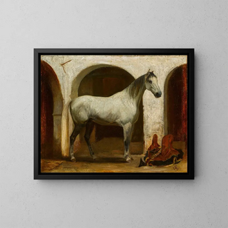 Idjri - Georges Washington — quadro incorniciato alla parete