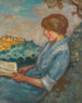 La Lettura all'aperto - Georges d'Espagnat — vista dell’opera