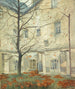 La Cour Lacordaire au couvent des Carmes rue de Vaugirard - Georges-Émile Carette — vista dell’opera