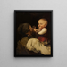 La sofferenza del nonno - Georgios Jakobides — quadro incorniciato alla parete