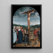 Christ en croix - Gerard David — quadro incorniciato alla parete